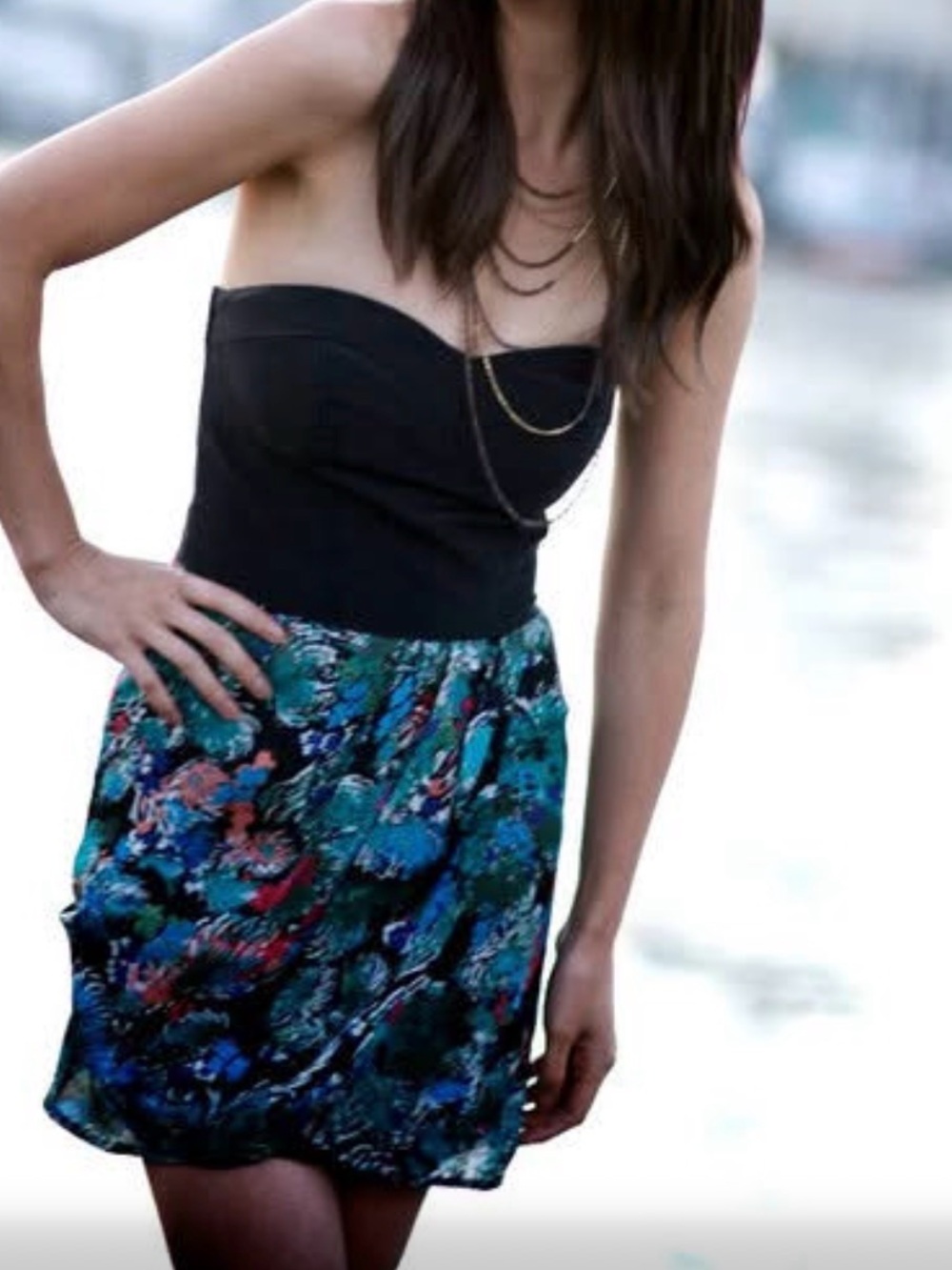 Twelfth Street Cynthia Vincent bustier strapless mini dress
